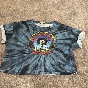 Alice and Olivia jeans grateful dead t-shirt